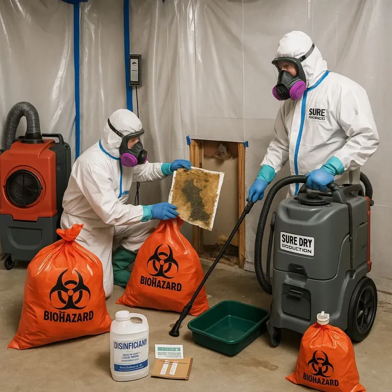 Contaminated Water Handling Protocols process in Gueydan, LA